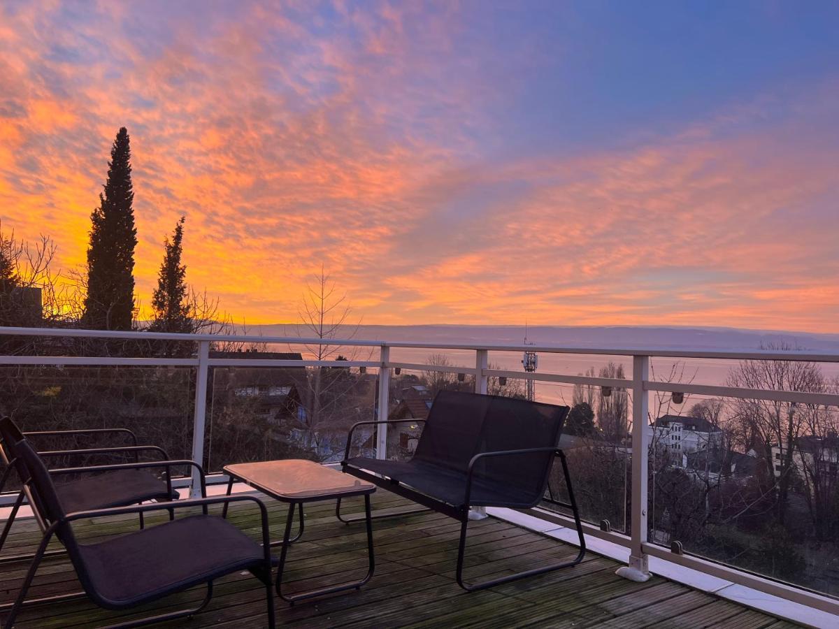 Leman Panoramique Avec Terrasse A Deux Pas Du Centre-Ville Эвиан-ле-Бен Экстерьер фото
